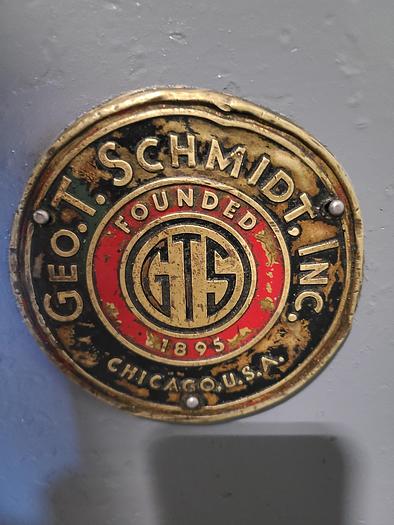 Used Geo T. Schmidt Roll Marking Stamping Machine