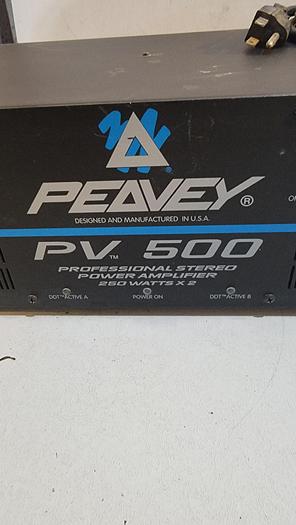 Parts Only PEAVY 500 STEREO POWER AMPLIFIER(108)