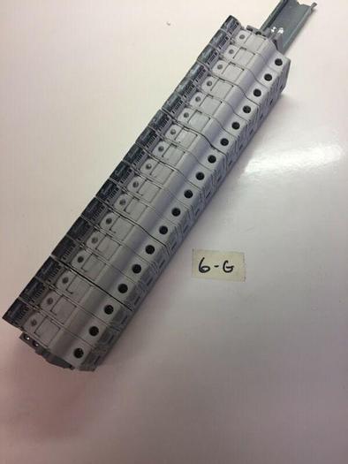 Used 17-Bussmann CHCC Fuse Holders 30A 600V On Allen Bradley Mount