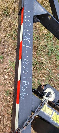 Used 2011 Caterpillar Tandem Axle Trailer 10,000 lb. Axle Rating