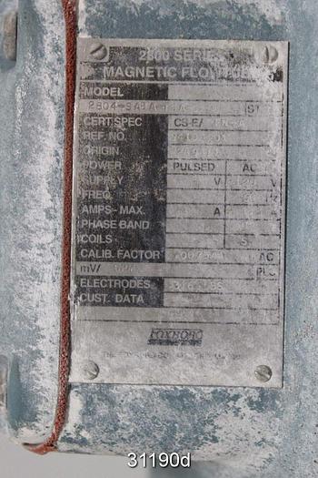 Used Foxboro 2800 Series 4" Magnetic Flow Tube #31190