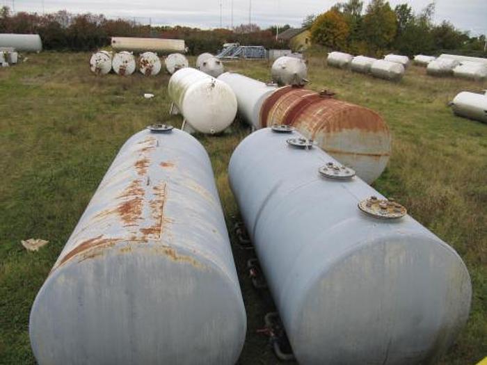 Used 35 m3 horizontal iron tanks - SOLD