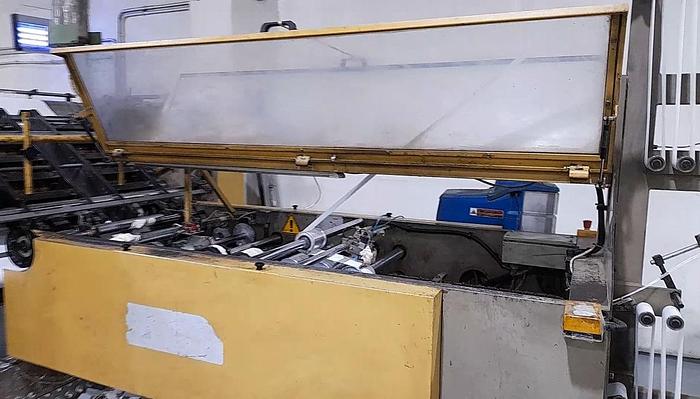 Used (visible in production) 2002 CURIONI SUN MASTER 540 - Paper bag making machine with twisted handles unit
