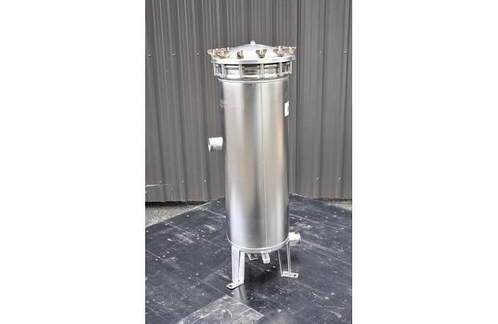 D'occasion USED FILTER, CARTRIDGE TYPE, 2" INLET/OUTLET, STAINLESS STEEL