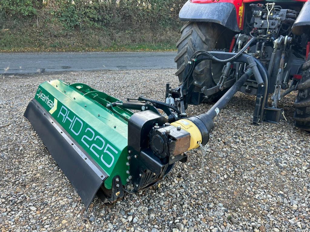 Used Spearhead RHD225 Flail mower