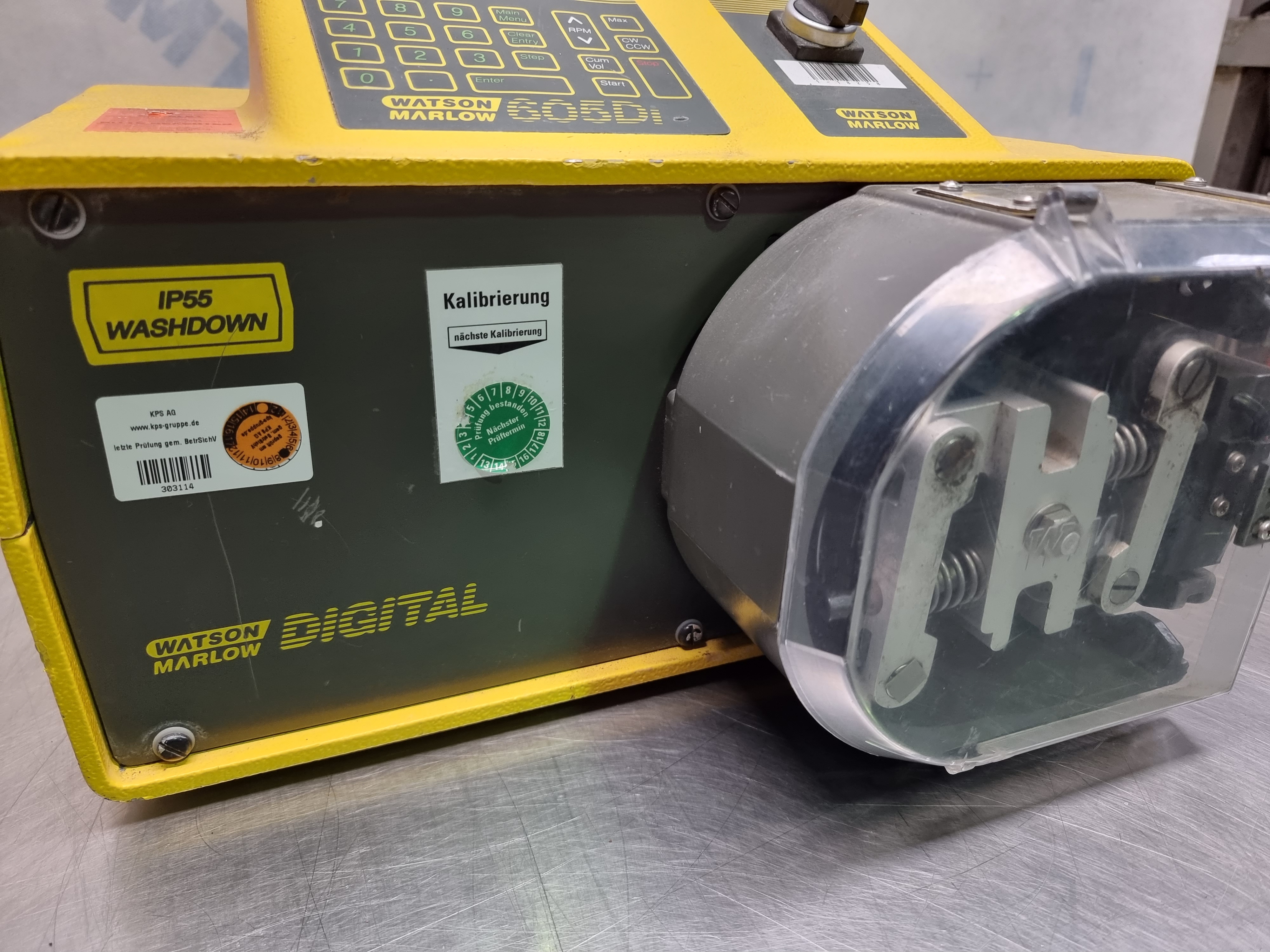 Used Watson Marlow 605Di IP55 Washdown Pump