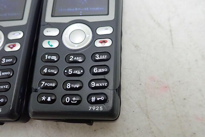 Used Lot of 5 Cisco 7925 Unified Wireless IP Phones