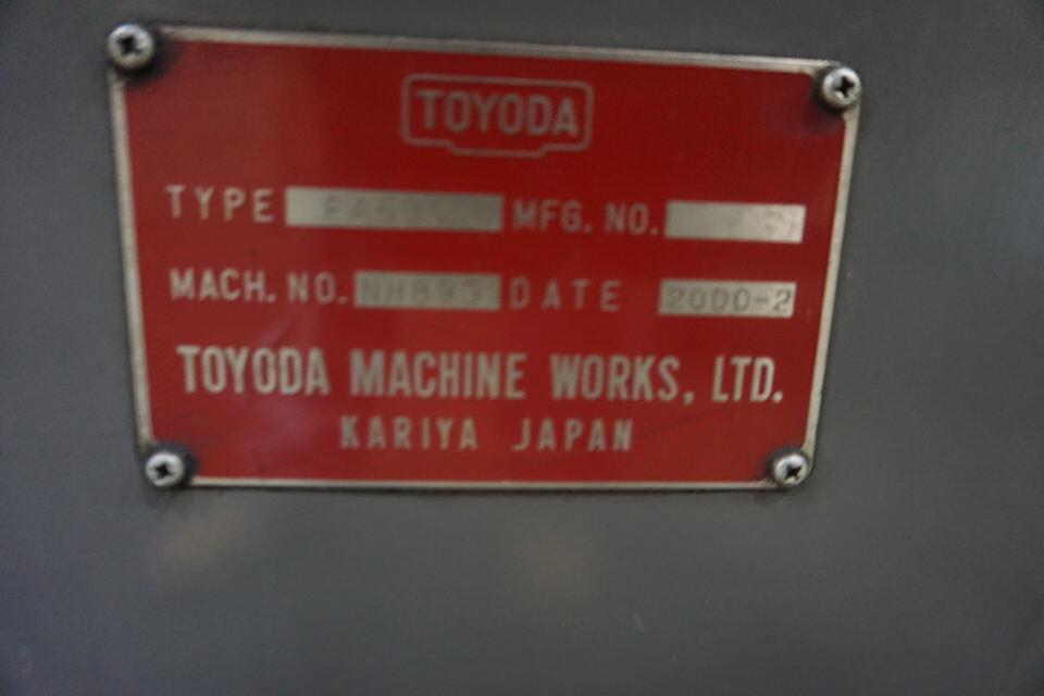 Used TOYODA HORIZONTAL MILLING MACHINE