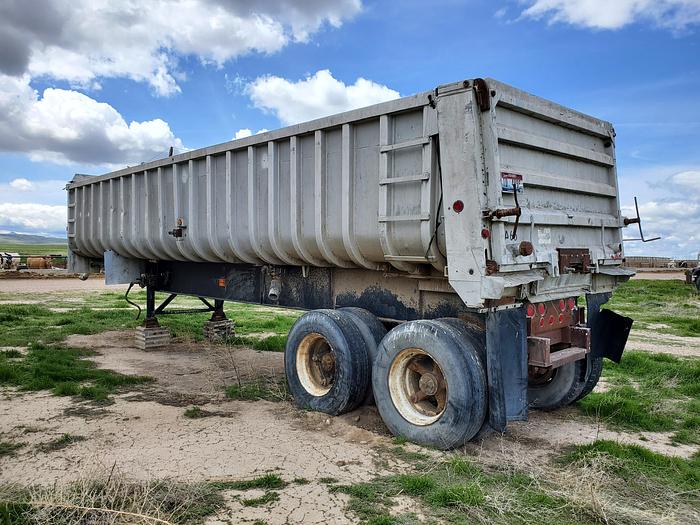Used 32' End Dump / Slurry Trailer
