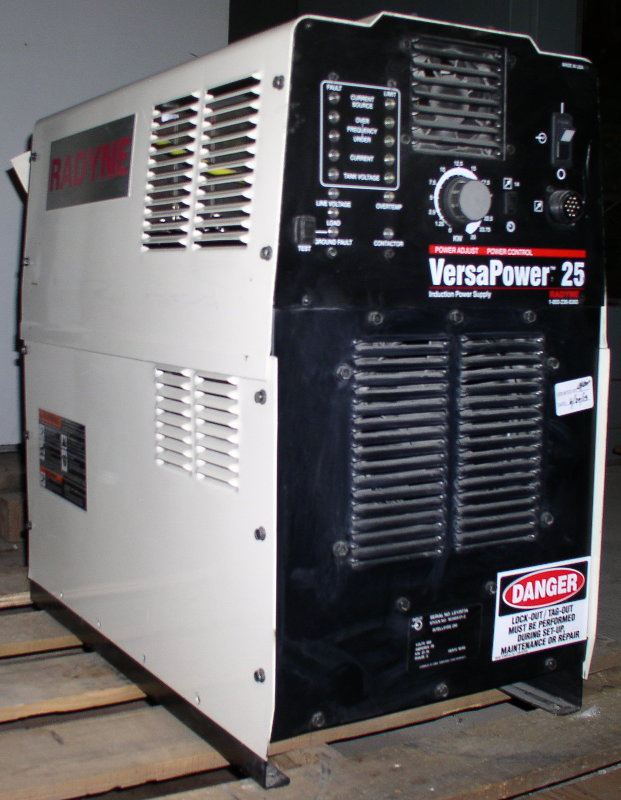 Used Radyne VersaPower 25 Induction Power Supply