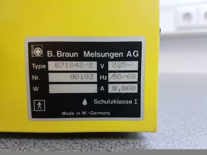 Used B.BRAUN Unita S 871042-2 Perfusor/ Syringe Pump