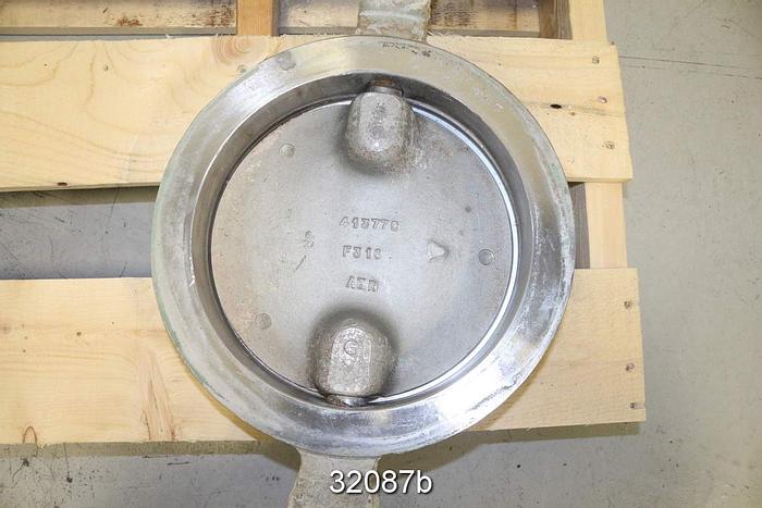 Used Neles Jamesbury L15CMP10AACA 10" Butterfly Control Valve #32087
