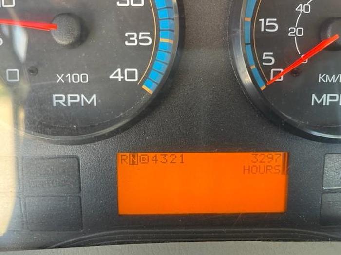 Used Altec AC38-103 38 Ton Crane Boom on 2008 International 7500 6x4 Flatbed Truck – C70823