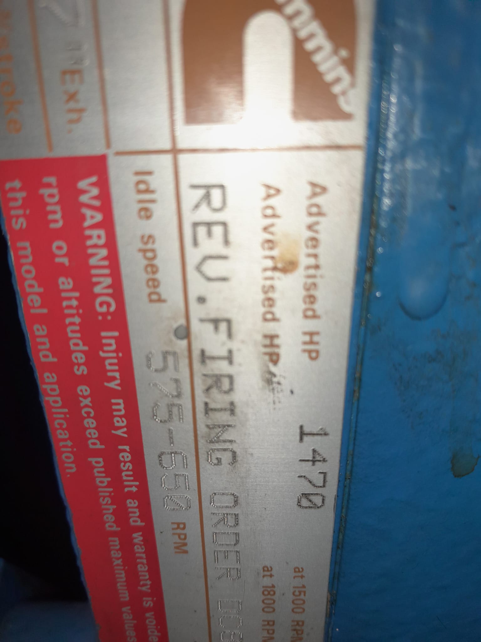 Used 1998 CUMMINS KTA50-G7 / MARELLI DIESEL GEN.SET 1300 KVA