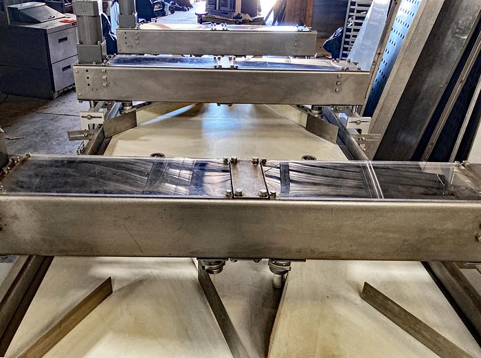 Used USED Big Conveyor for Flow-Wrapper System for Nutrition Bars — (Machine 2 of a 6-piece system)