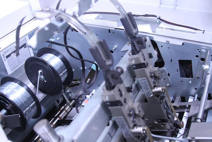 Used Morgana System BM2000 Collator, Bookletmaker, Trimmer, Squarefold (#1038)