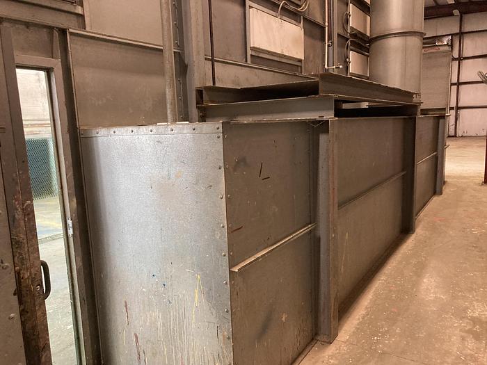 Used Used Production Systems  Inc.  Industrial Large Equipment Paint Booth