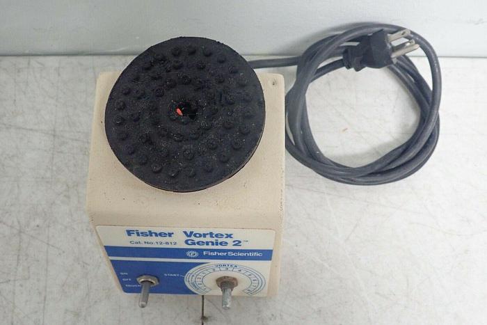 Used Fisher Scientific 12-812 Model G-560 Vortex Genie 2 Vortexer Mixer