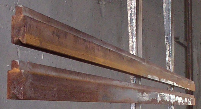 Used (11) Female Press Brake Dies, #2887