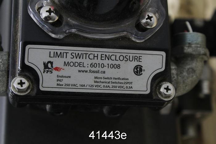 Used Fps Model 9650-0480-2507-0015 4" Ball Valve #41443