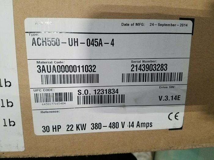 ABB Variable Frequency Drive 30HP 380-480 Volts Speed Control VFD