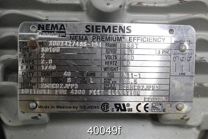 Unused Sulzer APT11-2 Pump, Unused #40049