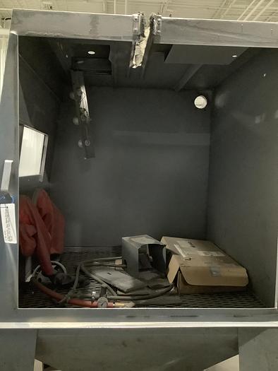 Used TRINCO 48X48 DRY BLAST CABINET