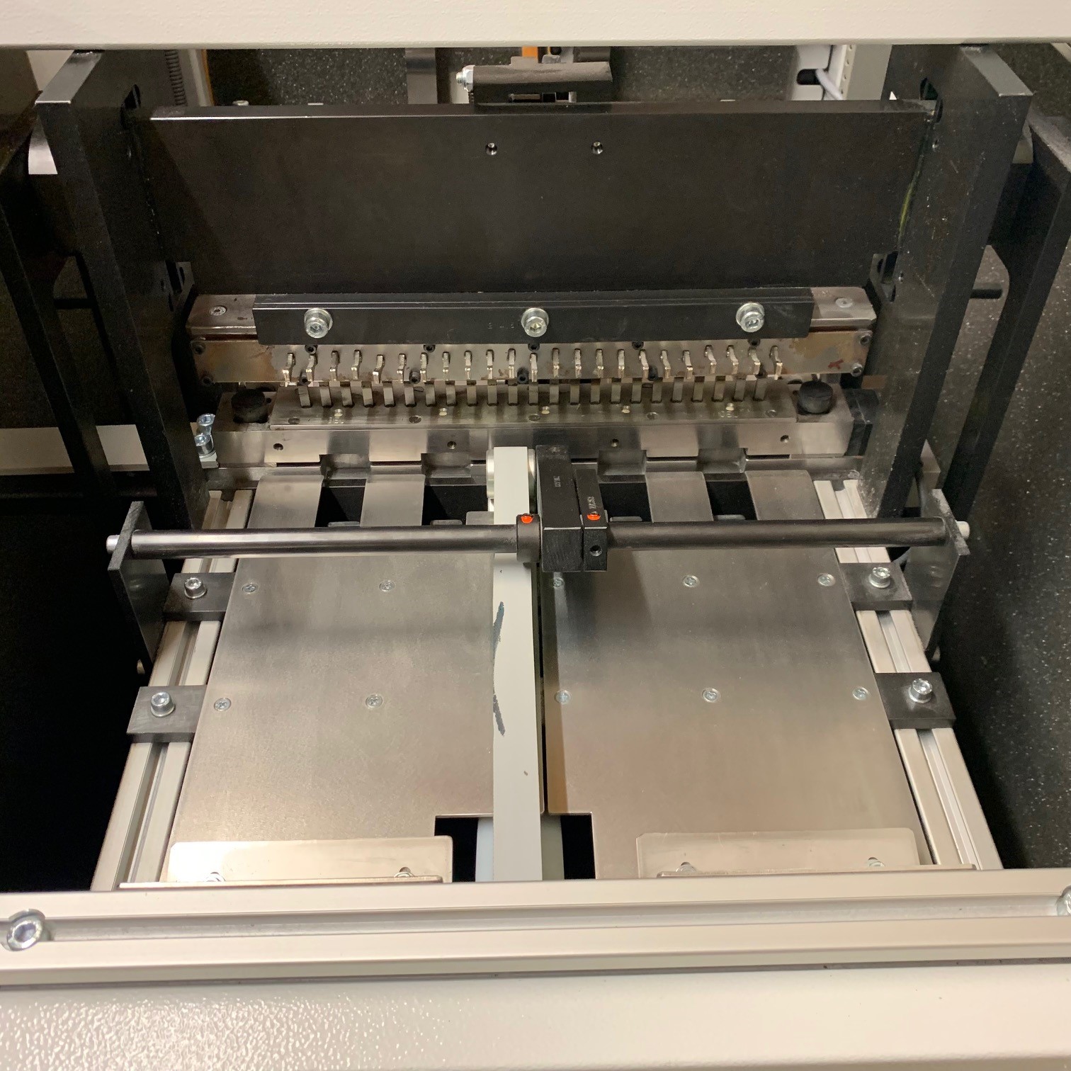 Used Like New, Used Renz AP300 Automatic Docupunch Binding Punch With 3:1 & 2:1 Wire Tool