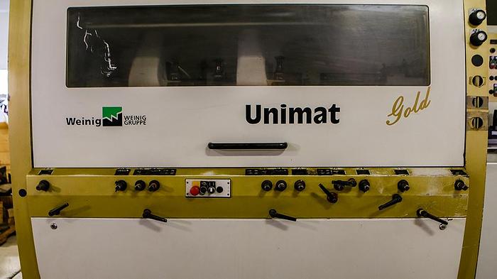 Used Weinig Unimat Gold 2007 6 Head Moulder