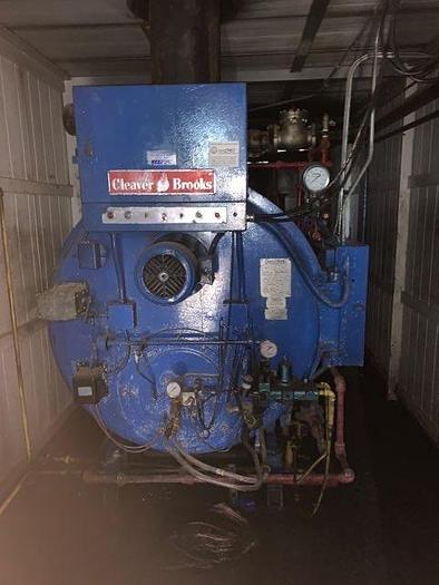 Used 1978 Cleaver Brooks 100 HP 100 PSI Steam Boiler Rental Boiler CB-100-100