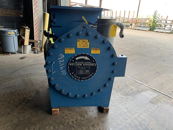 Used GAULD MDL 550 PRESSURE SCREEN .004" SLOT 100 TPD