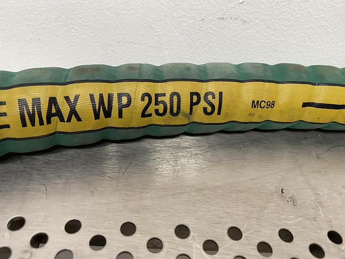 Used Parker 108" x 1 1/2" Wildcatter SWC693 UHMWPE Chemical Suction Hose 250 PSI