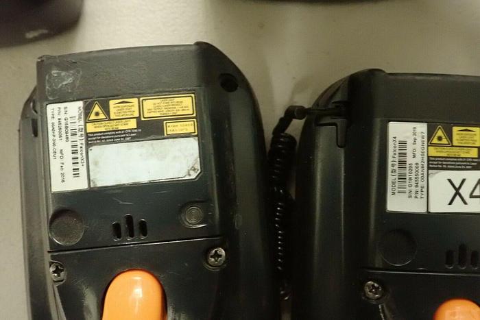 Used (22) Datalogic FalconX3+ FalconX4 Handheld Barcode Scanners w/ (5) 4-Slot Docks 783555042212