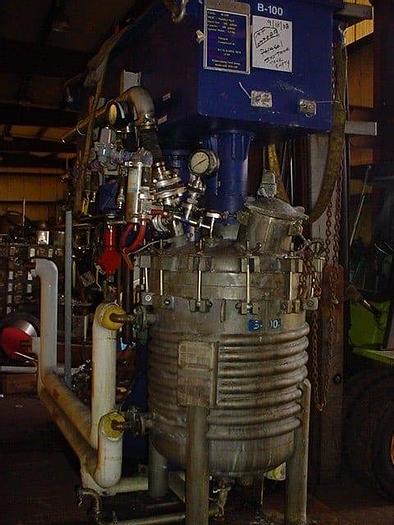 Used 100 GALLON HOCKMEYER DUAL SHAFT MIXER – S/S – VACUUM – JACKETED (#9212)