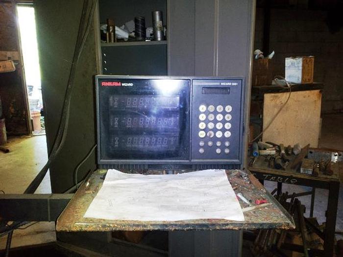 Used Giddings & Lewis Horizontal Boring Mill, E4-T-65, 4" Spindle, X-84", Y-48", 25 HP