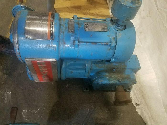 Used Reeves Variable Speed Drive Motor with Reliance Electric Gear Motor 1 HP