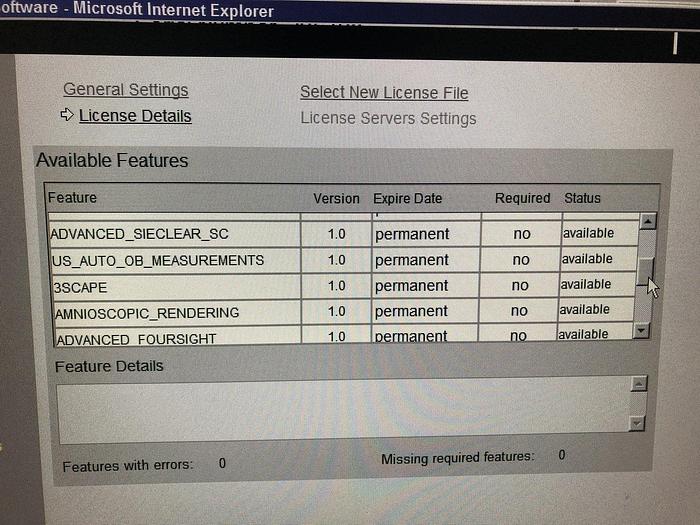 Used Siemens Acuson S1000 Ultraschallsystem mit 5 Sonden, Mitsubishi Drucker P95
