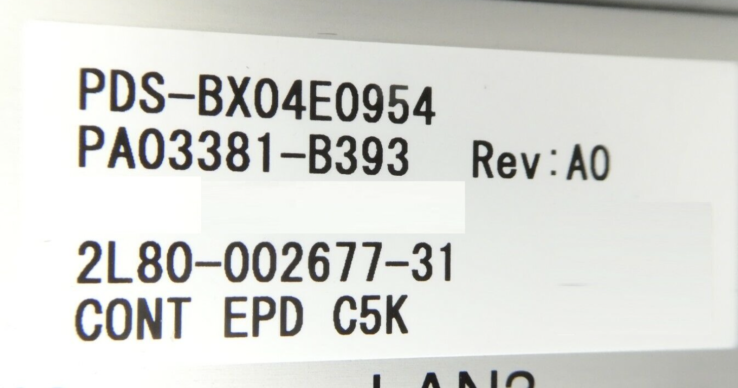 Used TEL E280-000062-13 ECC2 Controller CPCI 2L80-003325-13 Working