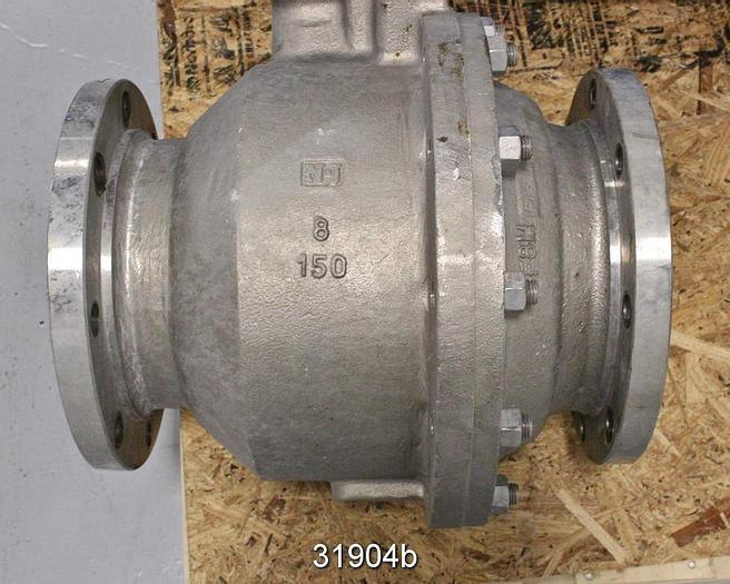 Used Neles Jamesbury A 8" Ball Control Valve #31904