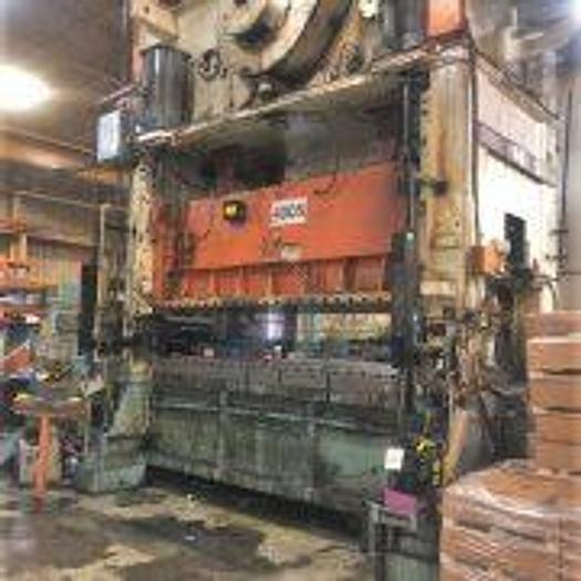 Used 400 ton Niagara 144"x72"