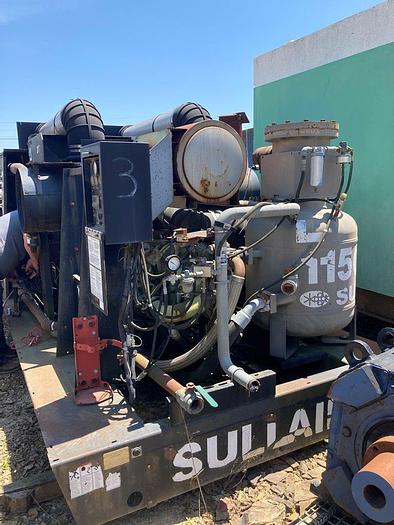 Used Sullair 1150 cfm / 350 psi Air Compressor