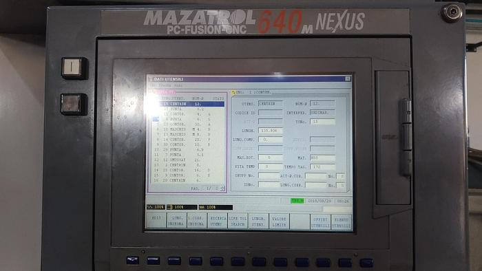 Usato Centro di lavoro VERTICALE MAZAK NEXUS 510C anno 2003