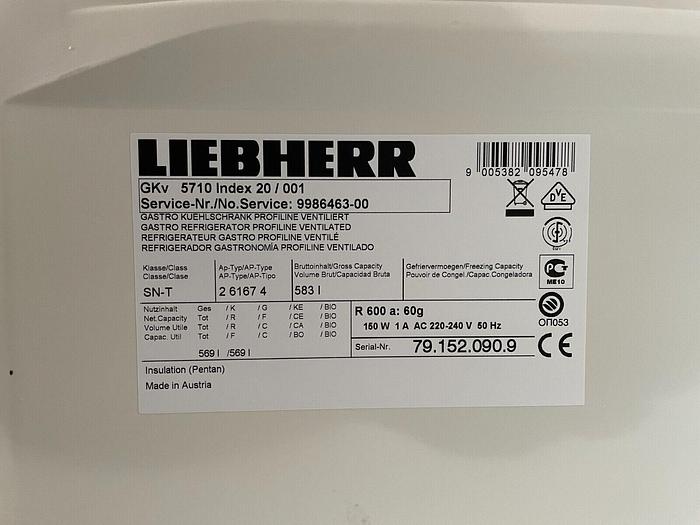 Used Refrigerator Liebherr GKv 5710
