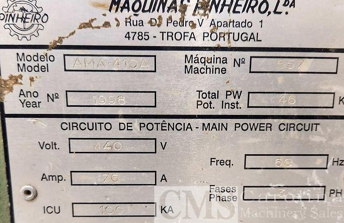 Used Pinheiro 18" Rip Saw