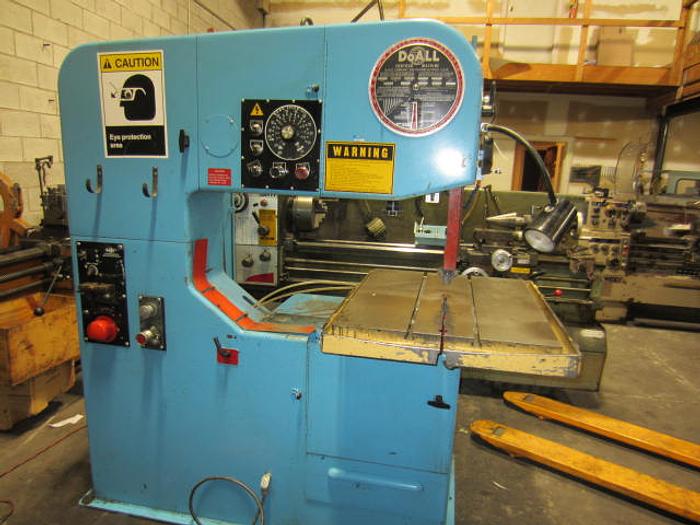 36" DoAll Model 3612-2H Vertical Contouring Vertical Bandsaw with Table Feed 5530