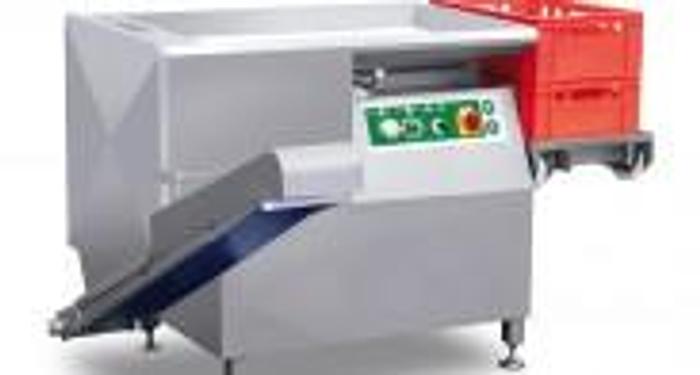 MHS Model 1700-105 Series Industrial Meat Dicers with Take away conveyor and optional bin lifter