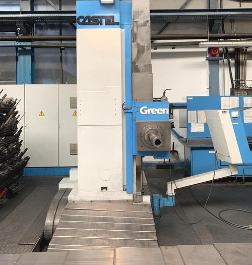 Used Borer Horizontal Table Type CNC GREEN