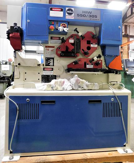NEW Mubea Hydraulic Steel Ironworker HIW 550/305