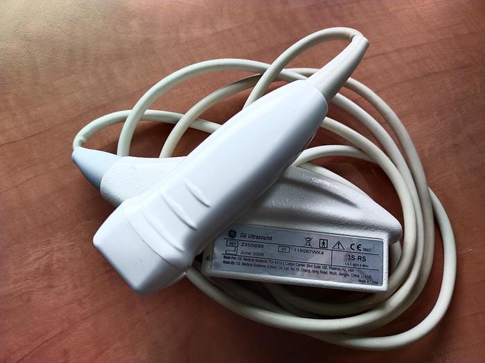 Gebraucht GE LOGIQ e tragbare Ultraschallgerät inkl. 2 Sonden und Mitsubishi P93 Drucker