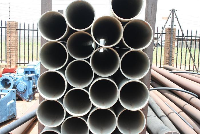 Used NEW 200MM GALVANIZED VICTAULIC PIPES